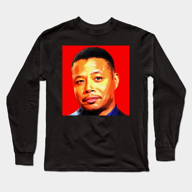 terrence howard Long Sleeve T-Shirt by oryan80